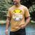 Dada Of Ballers Softball Baseball Dad Men's Comfort Colors T-Shirt Mustard