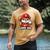 Game Day Baseball Dad Baseball Mam Father's Day Raglan Baseball Tee Men's Comfort Colors T-Shirt Mustard