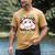 Game Day Vibes Softball Baseball Groovy Game Day Girls Women Men's Comfort Colors T-Shirt Mustard