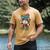 Ice Cream Drip Baseball Party 100 Days Of School Teacher Men's Comfort Colors T-Shirt Mustard
