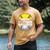 Pappa Of Ballers Softball Baseball Dad Men's Comfort Colors T-Shirt Mustard