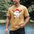 Santa Sports For Men Boys Christmas Baseball Player Men's Comfort Colors T-Shirt Mustard