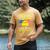 Softball Dad Like A Baseball Dad But Bigger Balls Back Premium Men's Comfort Colors T-Shirt Mustard