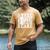 I Yell Because I Care Baseball Dads Fan Humor Men's Comfort Colors T-Shirt Mustard