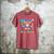 100 Days Of School Baseball Boys Kids 100th Day Of School Men's Comfort Colors T-Shirt Crimson