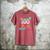 100 Days Of School Baseball Ice Cream Drip 100th Day School Men's Comfort Colors T-Shirt Crimson