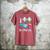 100 Days Of School Boys Kids 100th Day Of School Baseball Men's Comfort Colors T-Shirt Crimson