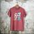 6 7 Baseball Six Seven Meme 67 Hands Kids Men Women Men's Comfort Colors T-Shirt Crimson