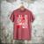 6 7 Bruh Six Seven Valentine Heart Baseball Men's Comfort Colors T-Shirt Crimson