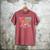 67 Baseball Ice Cream Drip Number Men's Comfort Colors T-Shirt Crimson