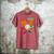 67 Ice Cream Drip Baseball Number 67 Player 67th Birthday Men's Comfort Colors T-Shirt Crimson