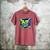 Awesome 67 Baseball Drip Effect Baseball 6-7 Meme Graphic Premium Tri-Blend Men's Comfort Colors T-Shirt Crimson