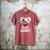 Ball Aunt Heart Football Baseball Hockey Game Day Men's Comfort Colors T-Shirt Crimson