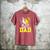 Ball Dad Softball Baseball Dad Fathers Day Premium Men's Comfort Colors T-Shirt Crimson