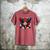 Baseball 8 Year Old Splash Drip 8th Birthday Boy Number 8 Men's Comfort Colors T-Shirt Crimson