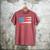 Baseball American Flag Patriotic USA Pride Men's Comfort Colors T-Shirt Crimson Baseball American Flag Patriotic USA Pride Men's Comfort Colors T-Shirt Crimson