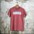 Baseball Bubble Letter Men's Comfort Colors T-Shirt Crimson