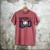 Baseball Dad Daddy Papa Men's Comfort Colors T-Shirt Crimson