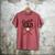 Baseball Dad Fathers Day Game Day Toddler Kids Sport Lovers Men's Comfort Colors T-Shirt Crimson