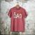 Baseball Dad Game Day Sport Lovers Baseball Fathers Day Men's Comfort Colors T-Shirt Crimson