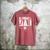 Baseball Dad Happy Fathers Day For Men Boys Kid Men's Comfort Colors T-Shirt Crimson