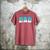 Baseball Dad Ice Cream Drip Happy Fathers Day Premium Men's Comfort Colors T-Shirt Crimson