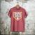 Baseball Dad Ice Cream Drip Home Plate Cool Fathers Day Premium Men's Comfort Colors T-Shirt Crimson