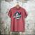 Baseball Dad Kids Birthday Baseball Drip Ice Cream Family Men's Comfort Colors T-Shirt Crimson