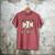 Baseball Dad Leopard Proud Ball Dad Game Day Men's Comfort Colors T-Shirt Crimson Baseball Dad Leopard Proud Ball Dad Game Day Men's Comfort Colors T-Shirt Crimson