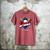 Baseball Dad Baseball Men's Comfort Colors T-Shirt Crimson