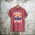 Baseball Dad Like a Regular Dad But Cooler Premium Men's Comfort Colors T-Shirt Crimson