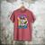Baseball Dad Squad Fox On The Bat Men's Comfort Colors T-Shirt Crimson Baseball Dad Squad Fox On The Bat Men's Comfort Colors T-Shirt Crimson