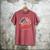 Baseball Dad USA Flag Men's Comfort Colors T-Shirt Crimson Baseball Dad USA Flag Men's Comfort Colors T-Shirt Crimson