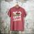 Baseball Dinosaur 100 Days Of School Kids Theme Men's Comfort Colors T-Shirt Crimson