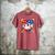 Baseball Drip American Flag Home Plate 4th Of July Patriotic Men's Comfort Colors T-Shirt Crimson