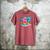 Baseball Drip Ice Cream 67 Graffiti Splash Melt Men's Comfort Colors T-Shirt Crimson