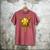 Baseball Drip Ice Cream Camo Cool Men's Comfort Colors T-Shirt Crimson