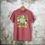 Baseball Drip Ice Cream Shamrock Irish St Patricks Men Men's Comfort Colors T-Shirt Crimson