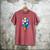 Baseball Ice Cream Drip Baseball Dad Sports Fan Youth Boys Men's Comfort Colors T-Shirt Crimson