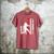 Baseball Silhouette Heart USA Flag Hearts American Boys Kids Men's Comfort Colors T-Shirt Crimson Baseball Silhouette Heart USA Flag Hearts American Boys Kids Men's Comfort Colors T-Shirt Crimson
