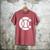 Baseball Sport Player Graphic Monogram Initial Letter C Men's Comfort Colors T-Shirt Crimson Baseball Sport Player Graphic Monogram Initial Letter C Men's Comfort Colors T-Shirt Crimson