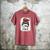 Bleached Tia Life Soccer Messy Bun Baseball Game Day Men's Comfort Colors T-Shirt Crimson Bleached Tia Life Soccer Messy Bun Baseball Game Day Men's Comfort Colors T-Shirt Crimson