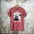 Capybara Love Valentines Day Cute Animal Hearts Raglan Baseball Tee Men's Comfort Colors T-Shirt Crimson
