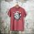 Christmas Baseball Boy Youth Kid Men Santa Hat Xmas Baseball Men's Comfort Colors T-Shirt Crimson