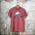 Dad Daddy Of The Rookie Baseball Men's Comfort Colors T-Shirt Crimson