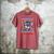 Dominican Puerto Rican Pride Baseball Flag Unity Men's Comfort Colors T-Shirt Crimson