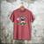 Goat Baseball Player With Bat And Ball Drip Animal Sports Men's Comfort Colors T-Shirt Crimson Goat Baseball Player With Bat And Ball Drip Animal Sports Men's Comfort Colors T-Shirt Crimson