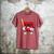 Heart Playing Baseball Valentines Day Men's Comfort Colors T-Shirt Crimson