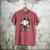 Mardi Gras Ice Cream Drip Baseball Carnival Party Mask Boys Men's Comfort Colors T-Shirt Crimson