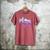 Mom Baseball Ice Cream Drip Birthday Boy Family Men's Comfort Colors T-Shirt Crimson